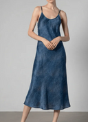 90s Icon Slip Dark Denim Dress