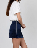 Sporty Silk Mini Skirt