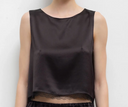 Barb Lace Sleeveless Crew