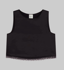 Barb Lace Sleeveless Crew