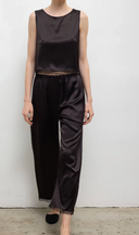 Barb Lace Sleeveless Crew