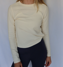 Waffle Long Sleeve Crew