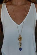 Adjustable 3 Bean Necklace
