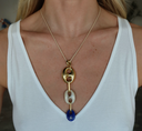Adjustable 3 Bean Necklace