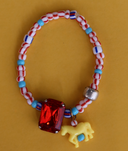 Red Jolly Beaded Bracelet