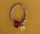 Red Jolly Beaded Bracelet