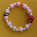 Strawberry Beaded Bracelet