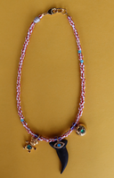 Horn Beaded Necklace