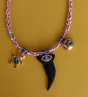 Horn Beaded Necklace