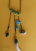 Horned Vintage Chain Necklace