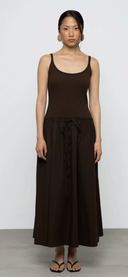 Tank Top Midi Cotton Dress
