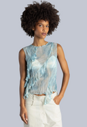 Asymmetric Ruffle Top