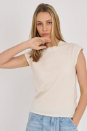 AVERY CASHMERE SOLID TEE