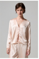 Val Satin Blouse