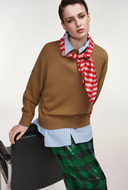 Kurtis Pullover with Scarf