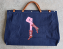 Fred Muse Reworked Tool Bag -Denim Red Boots