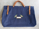 Fred Muse Reworked Tool Bag -Denim Red Boots