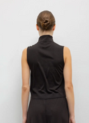 James Sleeveless Turtleneck