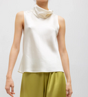 Barb Sleeveless Cowl Neck