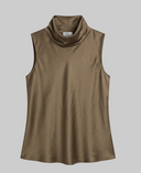Barb Sleeveless Cowl Neck