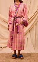 Poudre Nicolette Linen Robe