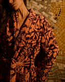 Carnelian Indiana Towelling Robe