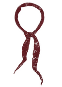 Veronique Sequin Skinny Scarf