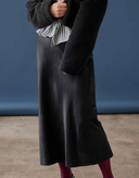 Slub Bias Skirt