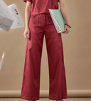 Satin Tie Pants