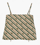 The Bitsy Tank in Moss Stripe