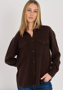 Stormi Cashmere Shirt Jacket