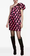 Puff Shoulder Dress