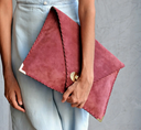 Suede Symmetria Envelopes