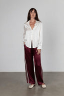 Silk Track Pant...Artelier