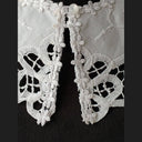 Lace Peter Pan Collar White
