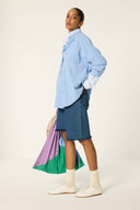 Relaxed Washed Cotton Shirt