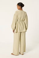 Modal Blend Balloon Sleeve Tunic