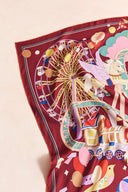 "Pop Pony" Silk Twill Large Scarf