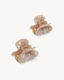Twin Heirloom Claws in Sand Shell