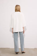 Oversized Knit Tunic with Pocket