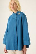 Statement Collar Tunic Shirt