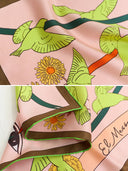 FRIDA x LOST PATTERN Silk Bandana Scarf