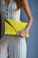 Suede Symmetria Envelopes