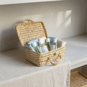 Wicker Basket w/ Lid