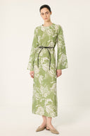 Verde Floral Maxi Dress