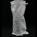 Cutwork Wine & Artisan Bread Drawstring Bag