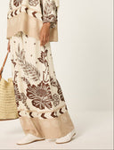 Botanical Print Tunic