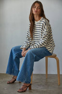 Striped Crew Neck